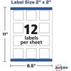 Avery Label, Square, Trublk, We, 300 300PK AVE22806